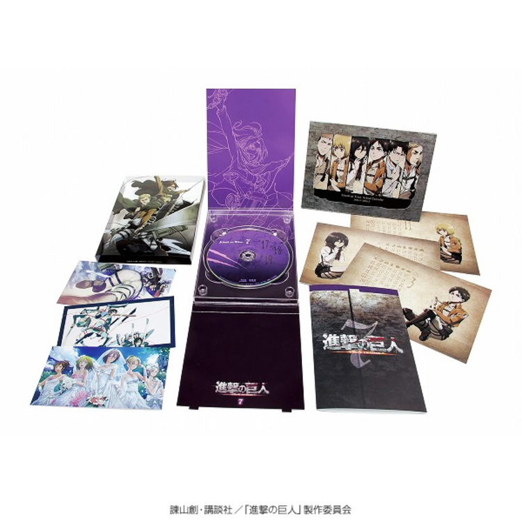 進撃の巨人」Season3 Blu-ray & DVD 第7巻 | TVアニメ「進撃の