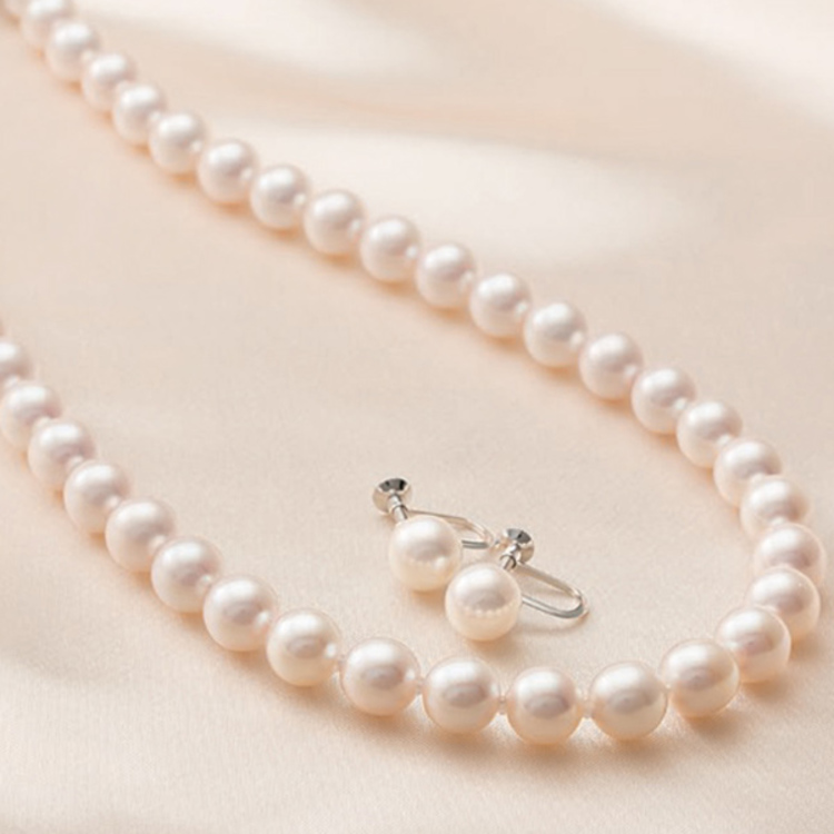 大丸 松坂屋 8 8 5mmあこや真珠ネックレス2点セット あいテレビショッピング