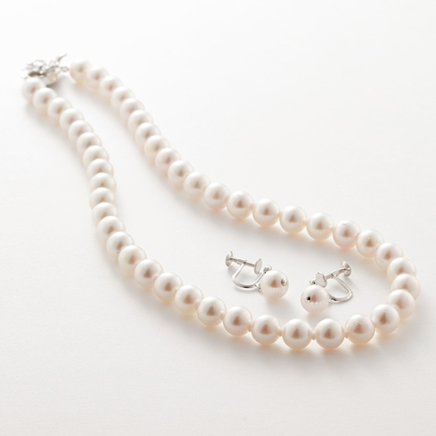 高島屋 大珠8 8 5mmあこや真珠ネックレスセット ｃｂｃショッピング