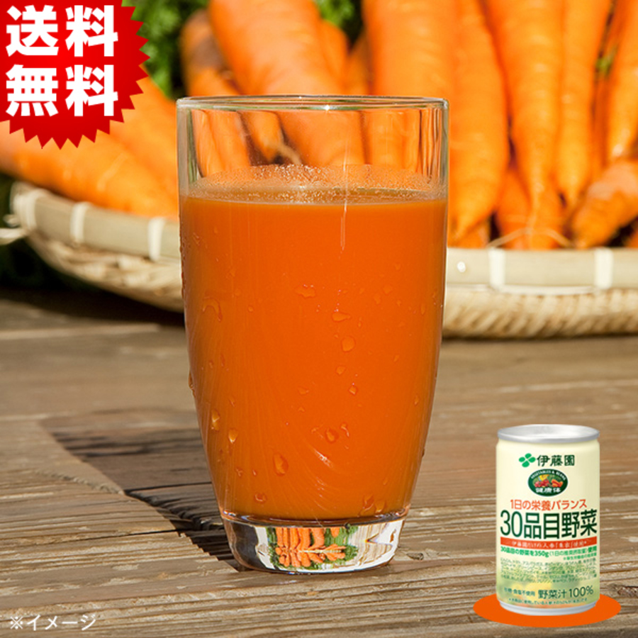 伊藤園「健康体」30品目野菜（缶）／160g×120本／機能性表示食品