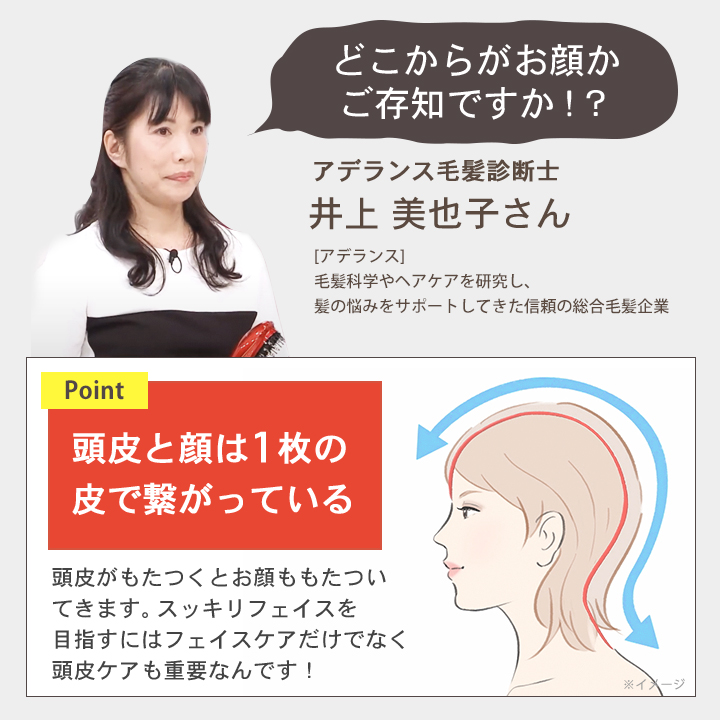 【Point】アデランスの人気コースの再現を目指して開発！