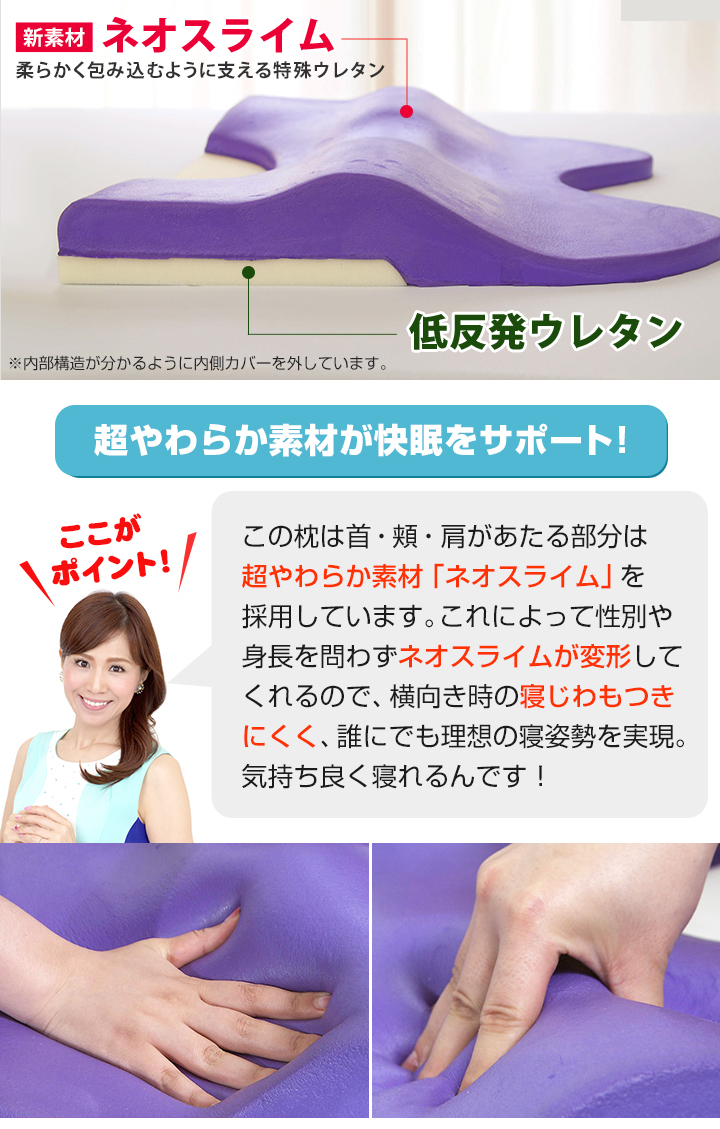 【point.2】新素材を採用した二層構造