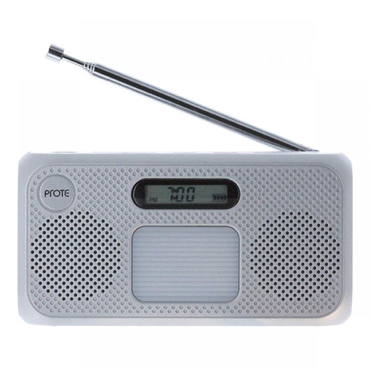 ワイドfm対応 高感度 高音質 ポータブルラジオ Hbcラジオオリジナルデザイン ｈｂｃショッピング