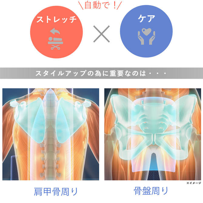 スタイルアップにはストレッチが重要！