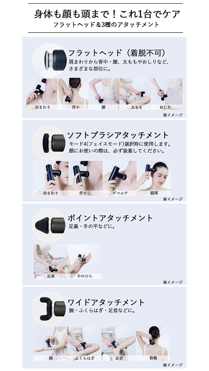これ1台で全身ケア！