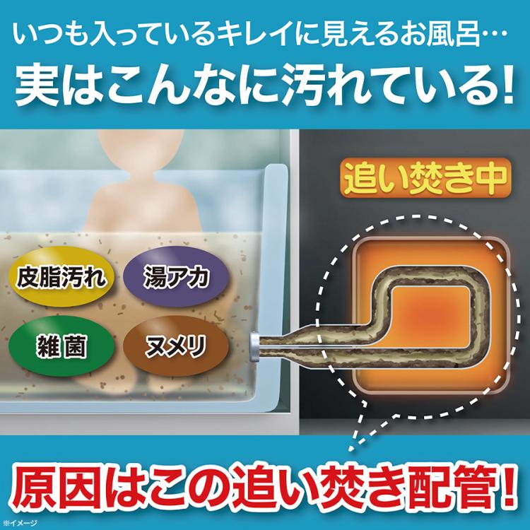 風呂釜洗浄剤(2回分 ) ナイアガラーン／2回分セット／風呂釜洗浄剤 | TUFショッピング