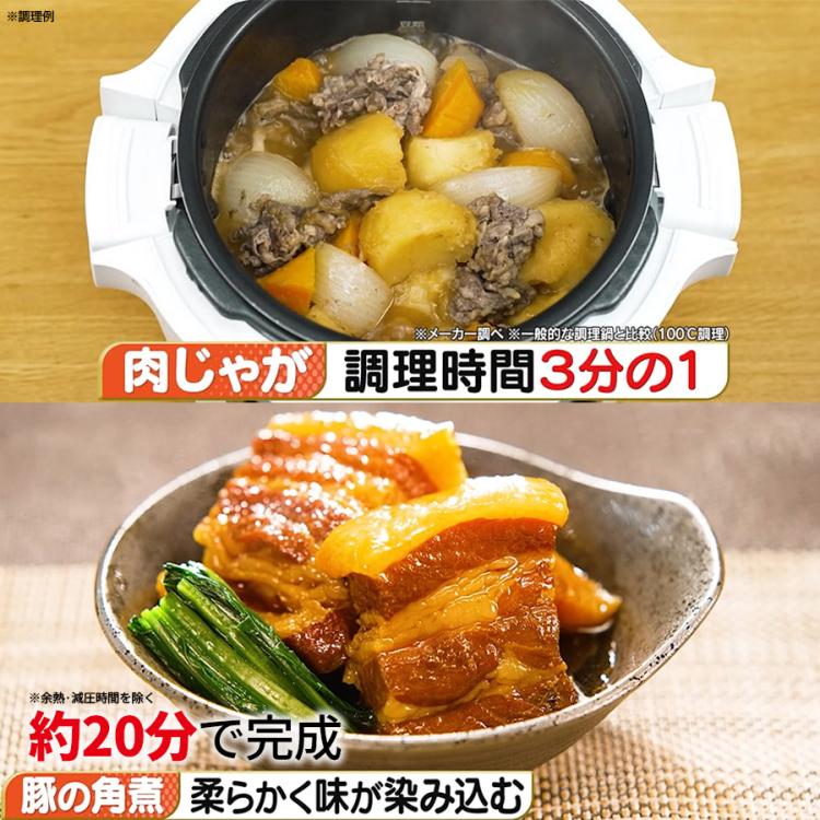 T-fal(R) (ティファール) ラクラ・クッカー プロ／自動調理鍋／圧力